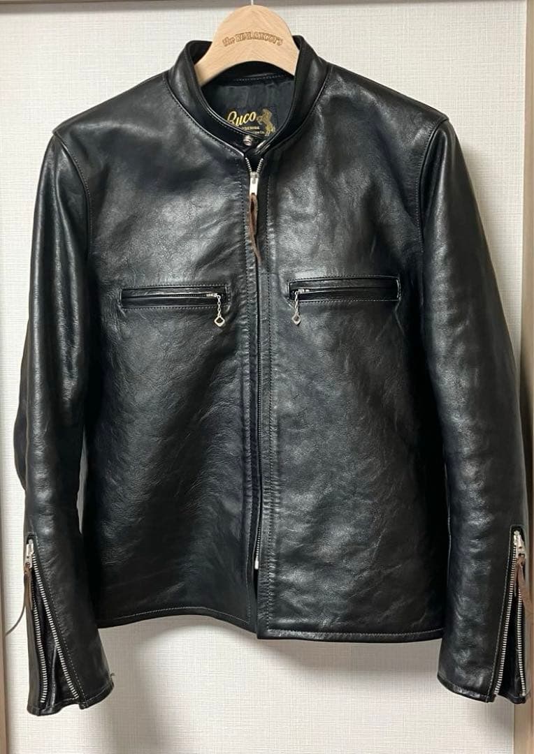 The REAL McCOY'S BUCO J-100 茶芯 36 ホースハイド - メルカリ