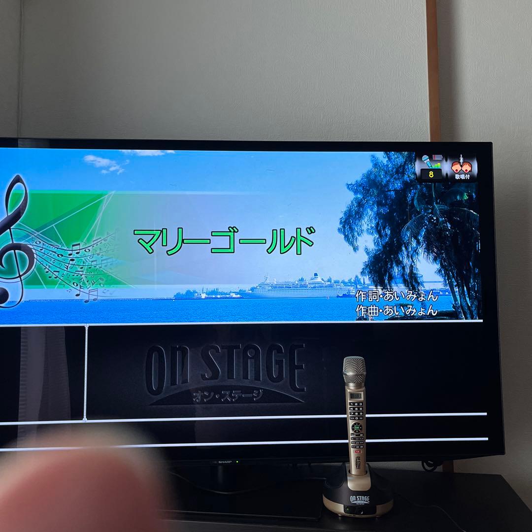 カラオケ オンステージ 曲数1250曲を内蔵 帰省中のお楽しみに最適