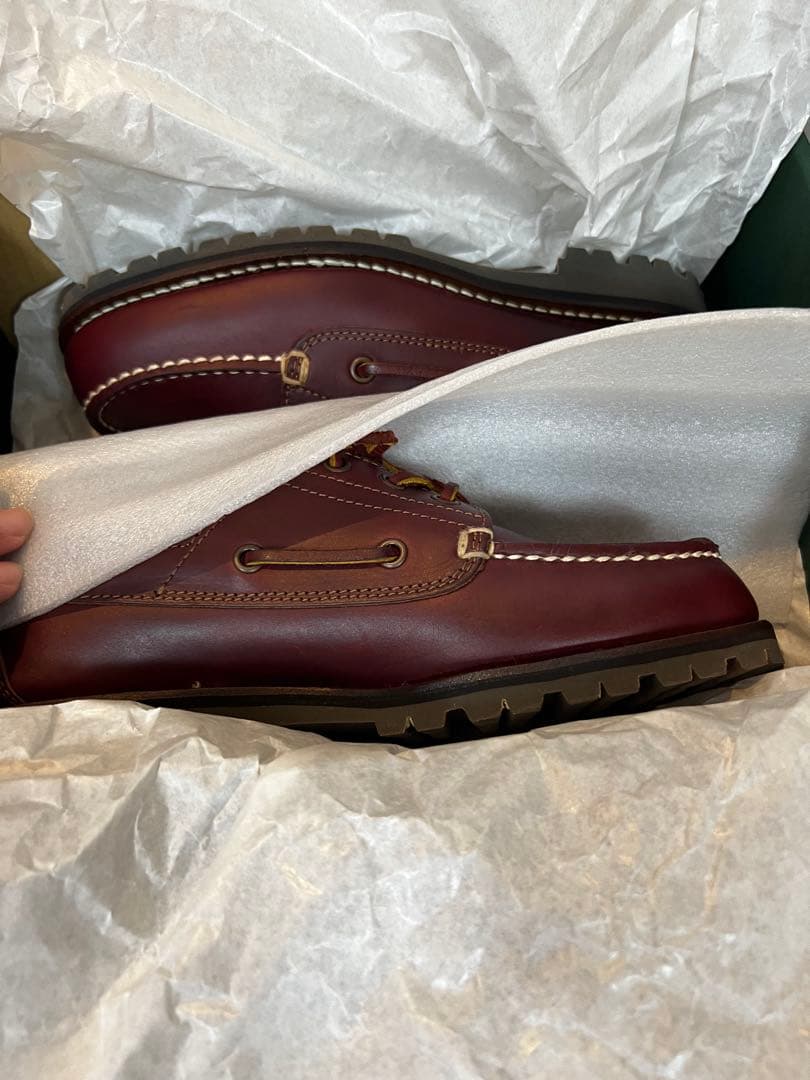 <新品>Danner ボートシューズ サイズ25 (箱アリ)