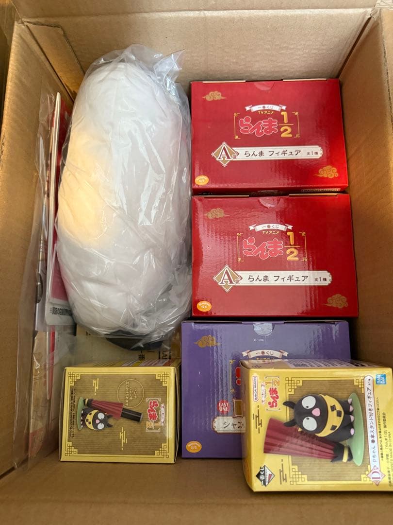 一番くじ TVアニメ「らんま1/2」1ロット 販促品&未開封くじ券付きラストワン