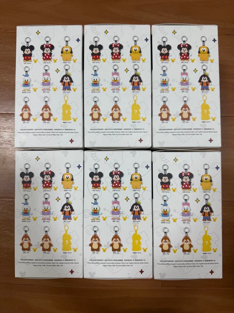 ミッキーマウス 6個セット