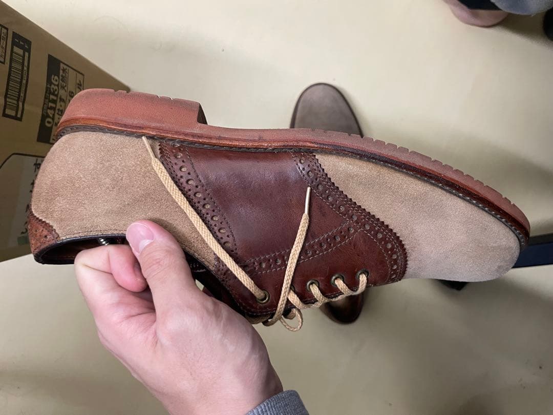 LL bean サドルシューズ 9 1/2D 約27.5cm