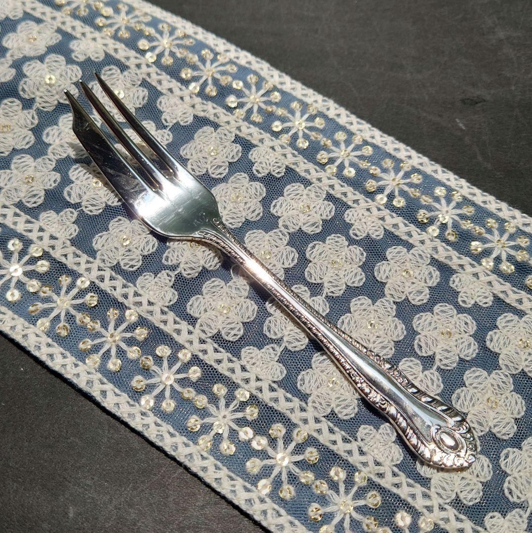 Chinacraft of London ケーキフォーク 6本 銀 ビンテージ