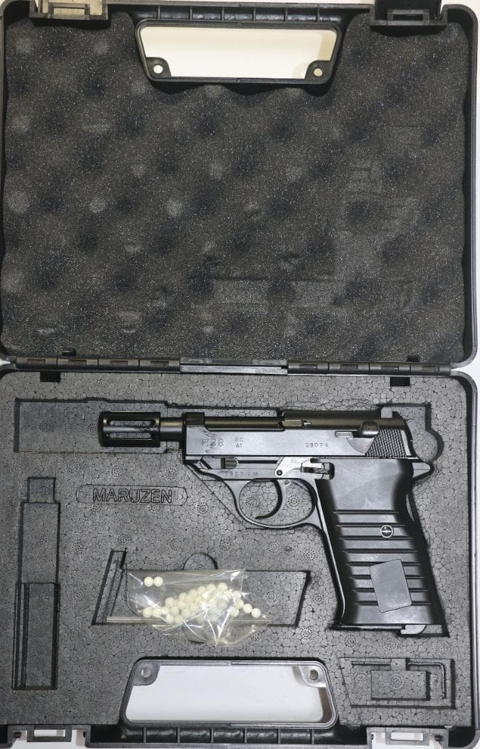 超貴重マルゼン製HW樹脂ガスガンワルサーP38アンクルタイプJASG合法品