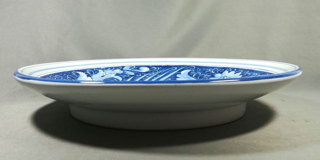 イタリア陶器 デルタ焼 飾り皿 プレート MANCINELIA