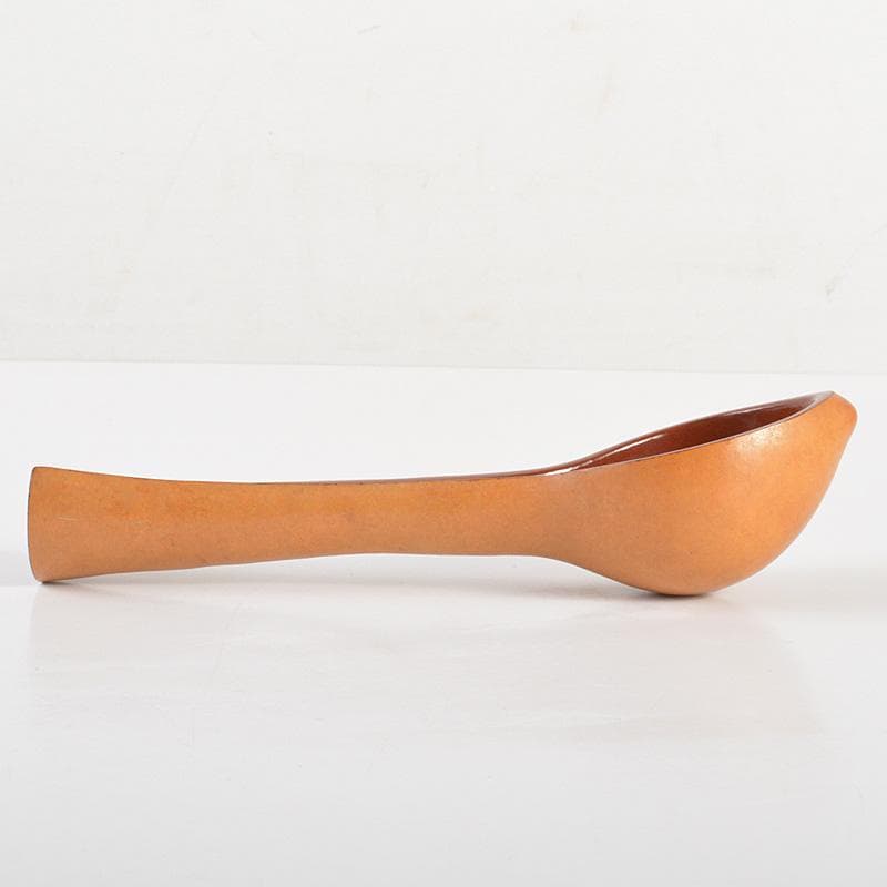 茶道具　塗師　七代駒沢利斎　春舟作　瓢内塗物　瓢杓　柄杓　共箱　M　R7356