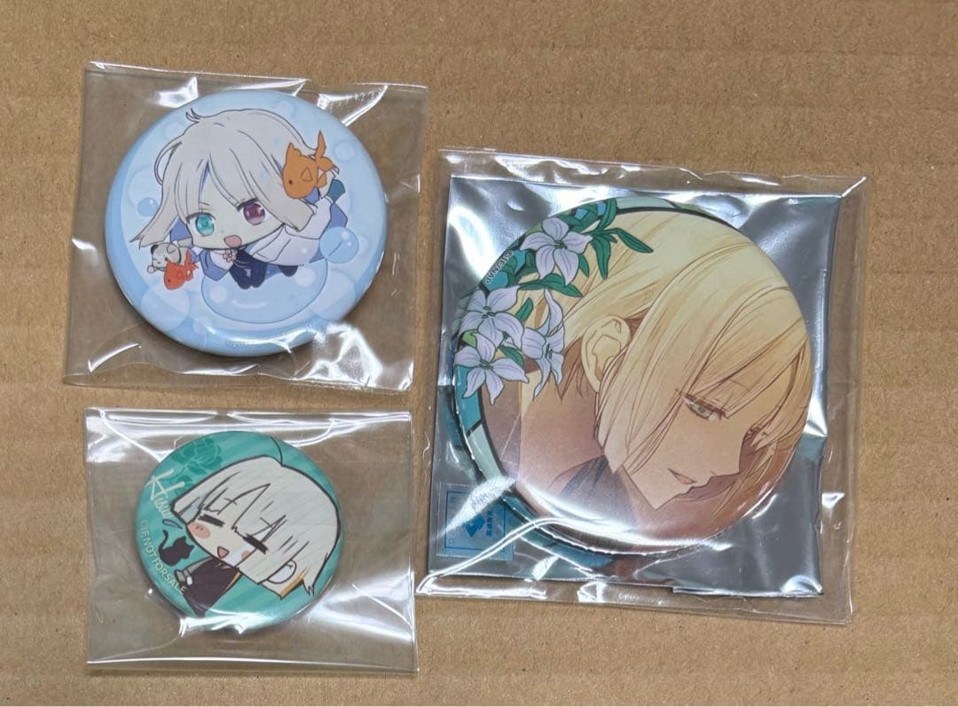 ニル・アドミラリの天秤 翡翠 缶バッジ - メルカリ