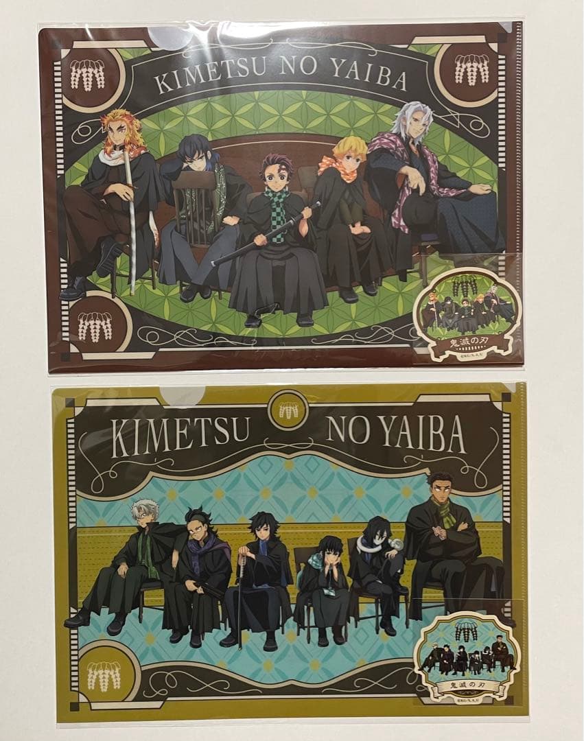 AGF限定 鬼滅の刃 クリアファイル＆ステッカーセット - メルカリ