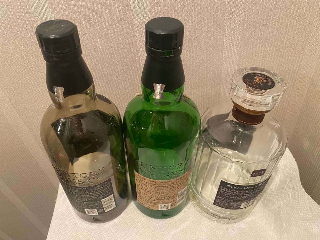 山崎18年・白州18年・響21年セット空瓶