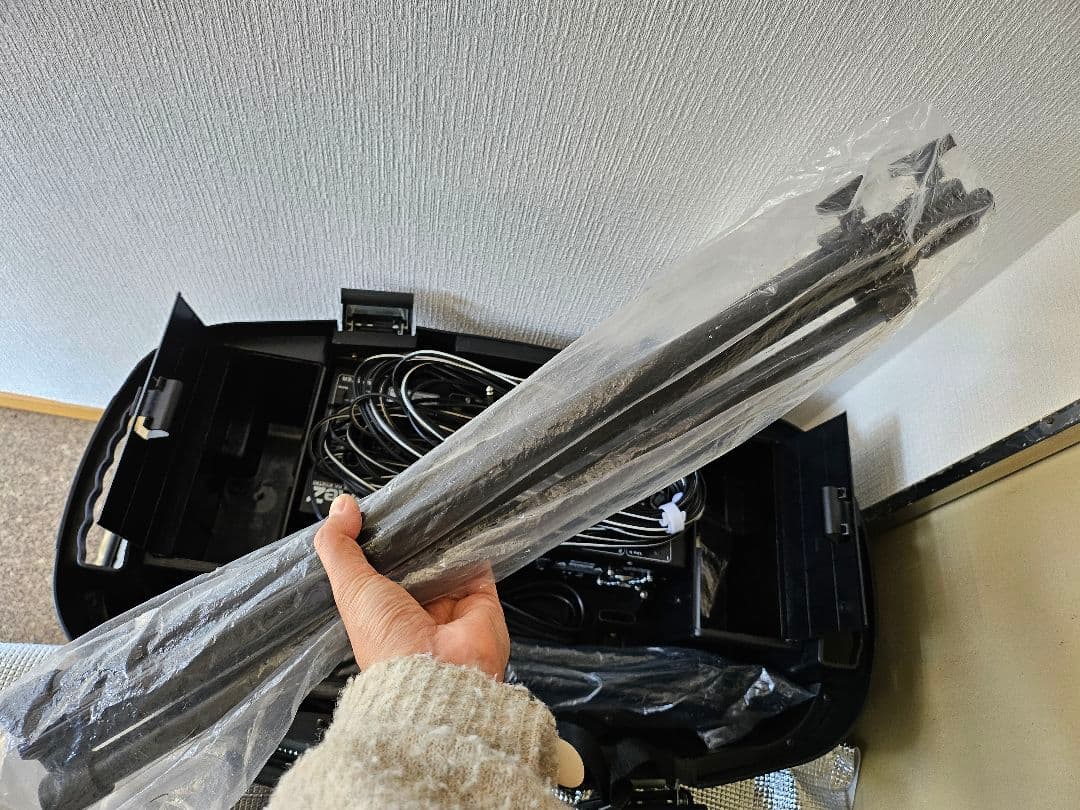 【ジャンク】なんほう 簡易PAスピーカー付 収納ケース付き 部品取り