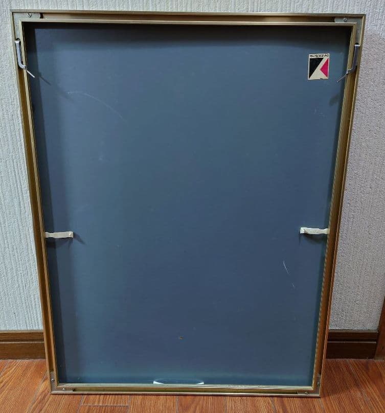 安住孝史 [東京夜の町角] 鉛筆画 真筆 絵画 原画