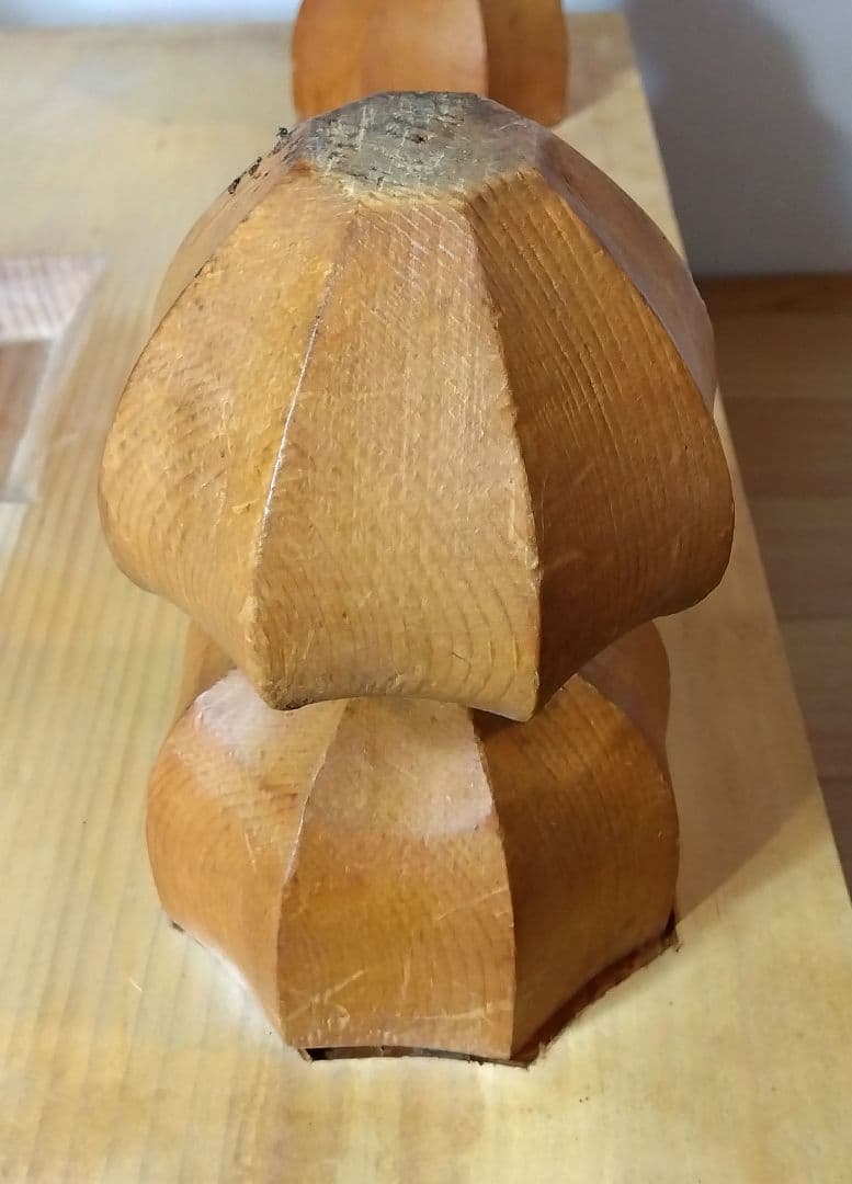 昭和レトロ　碁盤 6寸 17.3cm