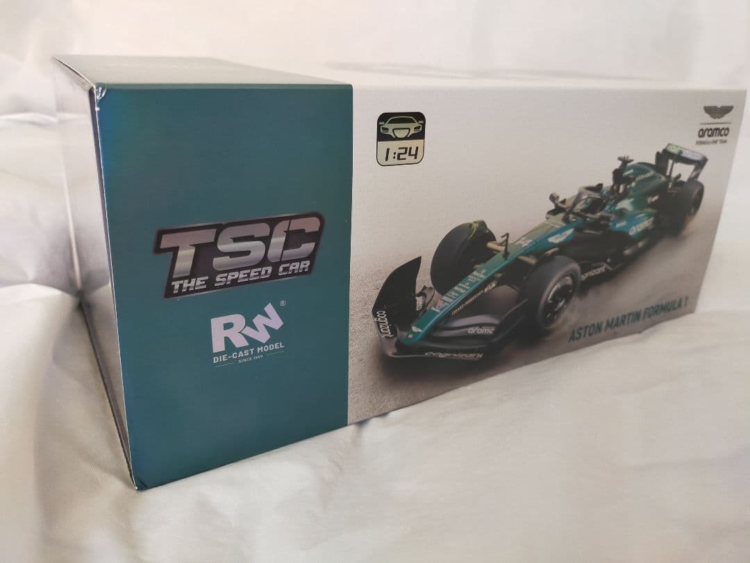 【中古】1/24 アストンマーティン アラムコ F1ミニカー AMR24