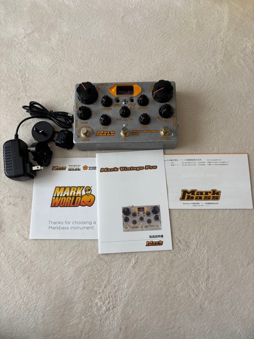 Markbass Mark Vintage Pre べースプリアンプ　美品‼️