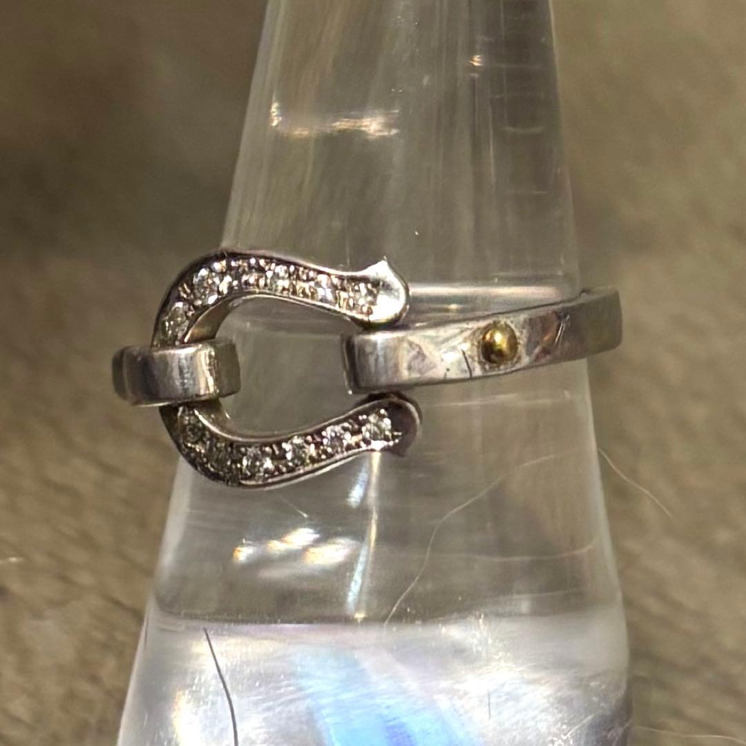 sympathy Oᖴ Soul K18 silver リング　ホースシュー