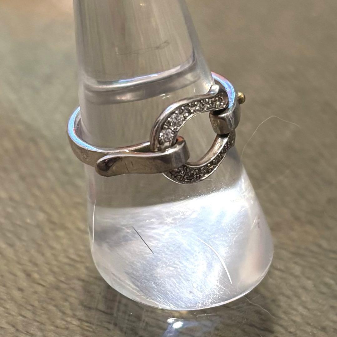 sympathy Oᖴ Soul K18 silver リング　ホースシュー