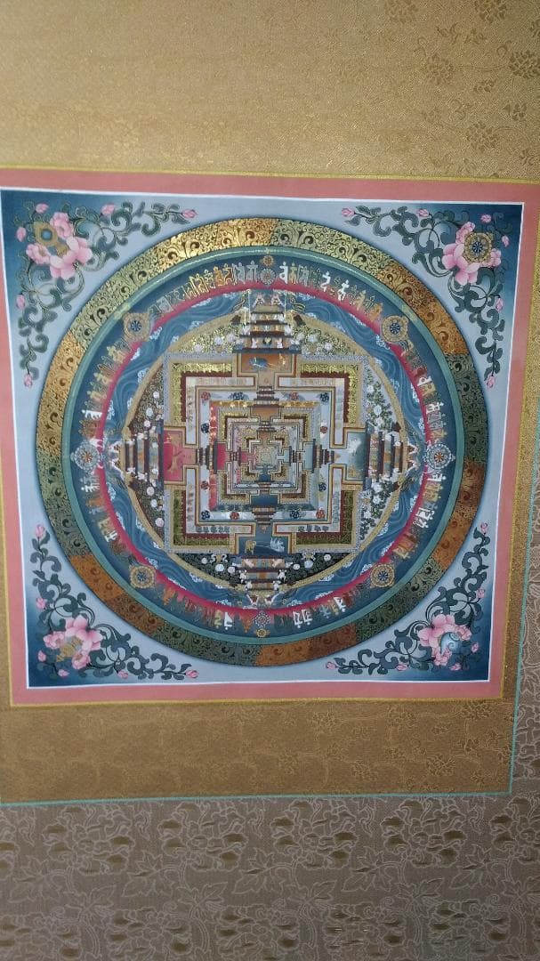 値下げ手画き種字曼陀羅師匠編チベット