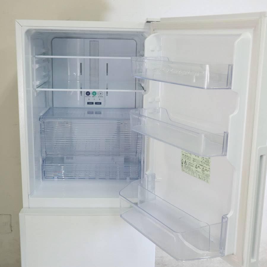 シャープ プラズマクラスター冷蔵庫 280L 2ドア SJ-PD28E-W 右開