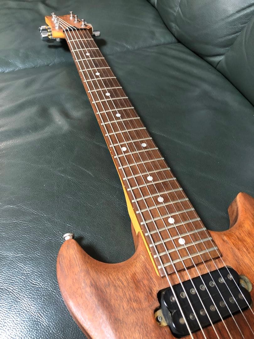 ギター　アイバニーズ　Ibanez AX7521 7弦　マホガニー　フジゲン