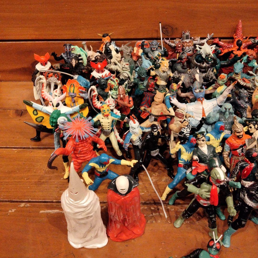 仮面ライダー HG 1号 2号 V3 フィギュア 怪人ショッカー首領 計110体