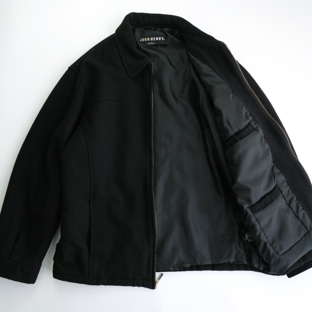 JOHN HENRY 中綿ウールジャケット 黒 M