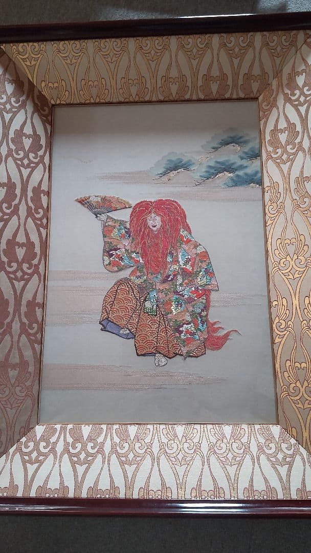 西陣手織唐錦【限定品】 織文意匠 鈴木】 特選西陣唐織袋帯 ≪御仕立て上がり・中古美品