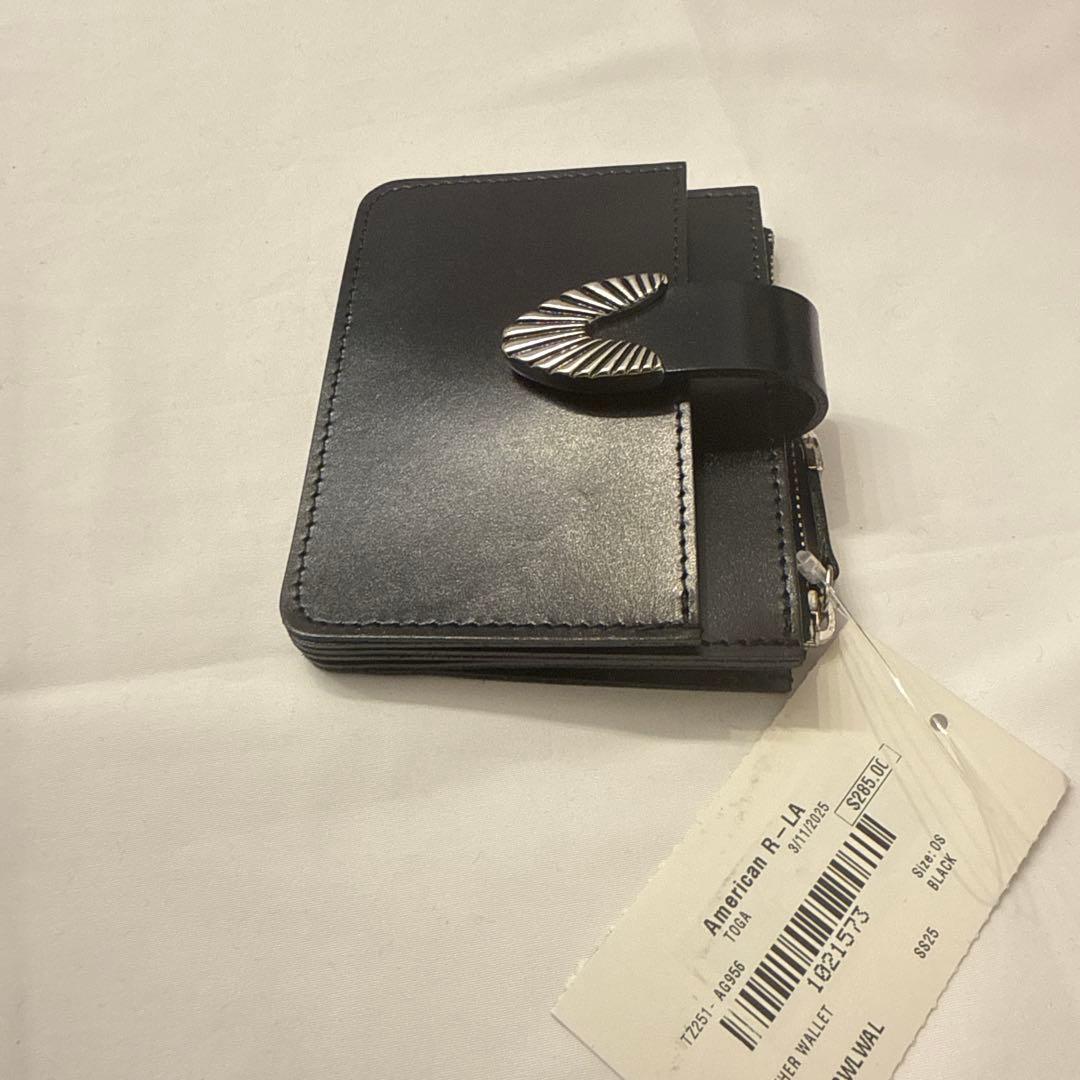 TOGA レザー 財布 ウォレット 黒 カードケース 新品 トーガ