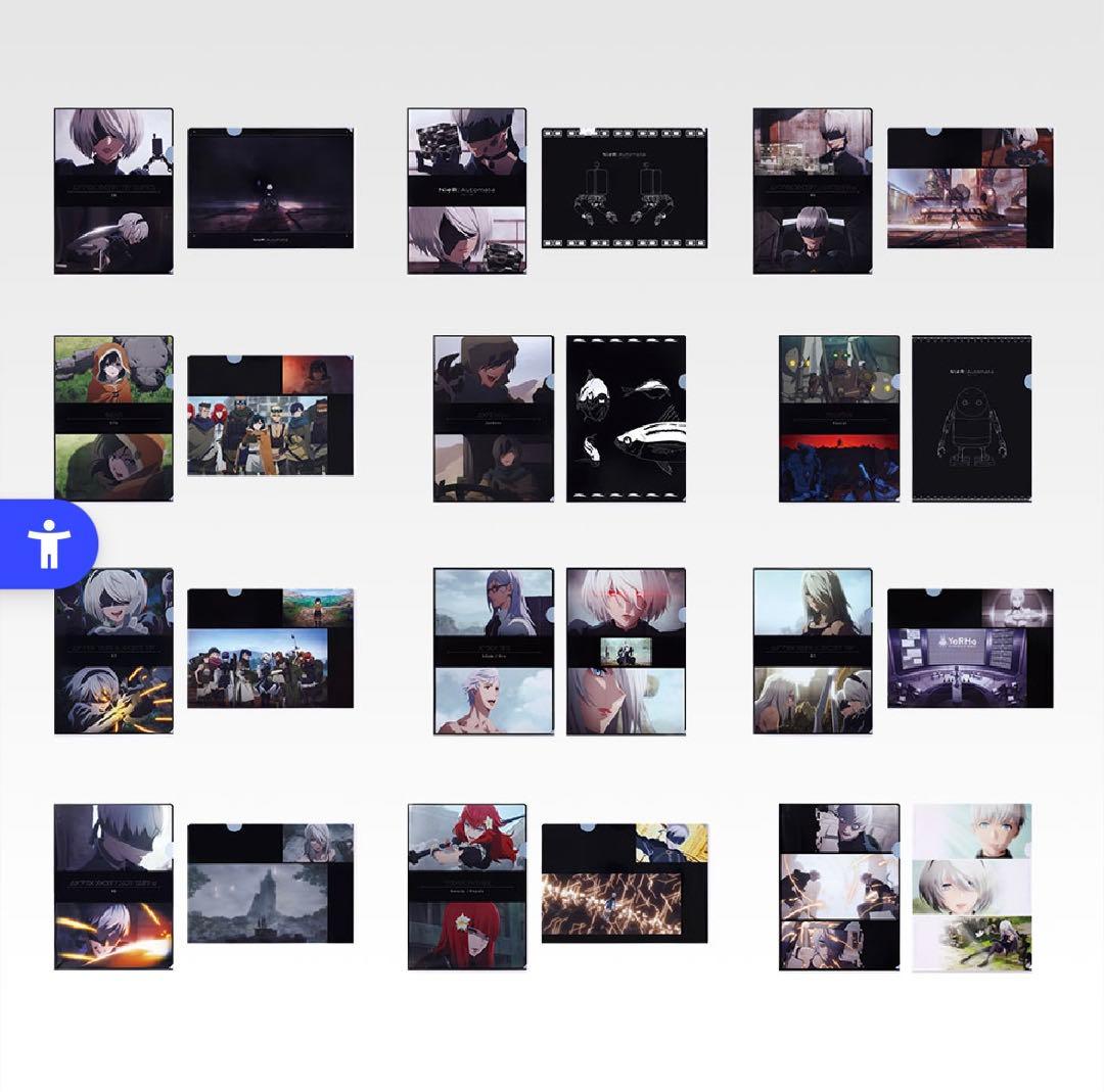 一番くじ NieR ニーア オートマタ 人類に栄光あれ フルコンプリート コンプ
