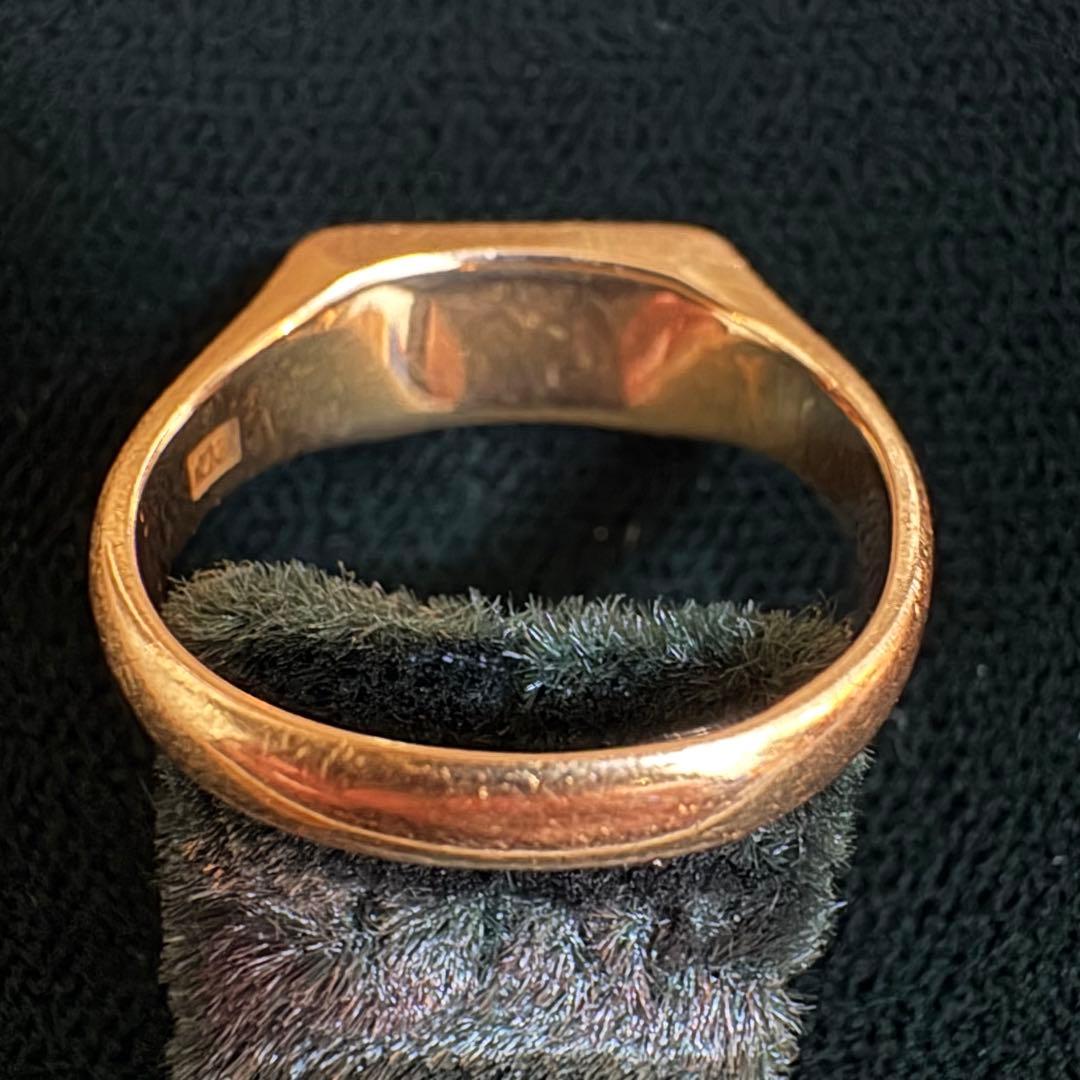 K18 印台 シグネットリング 15号【正規品】