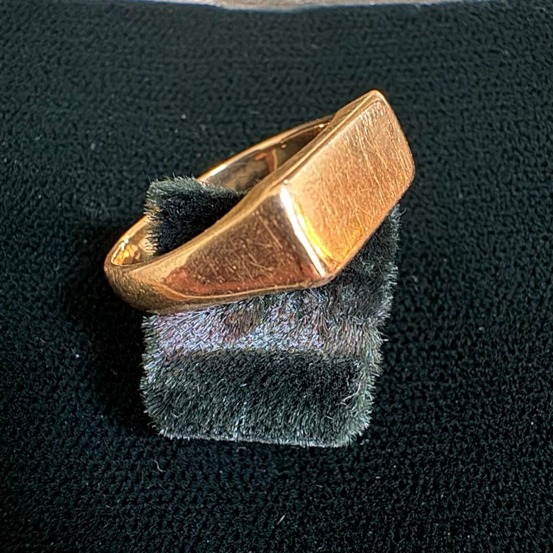 K18 印台 シグネットリング 15号【正規品】