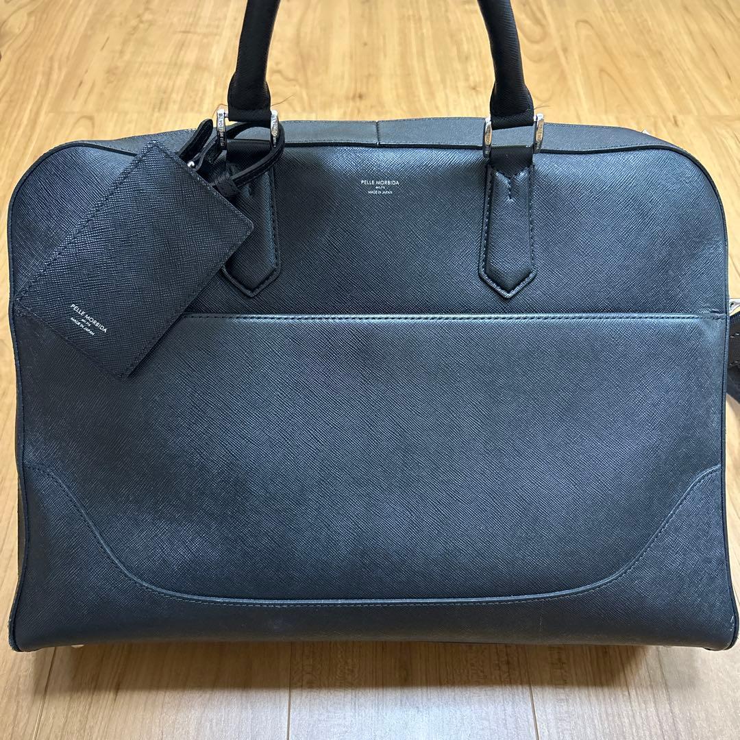 ビジネスバッグ　PELLE MORBIDA ペッレモルビダ本革 CA013b