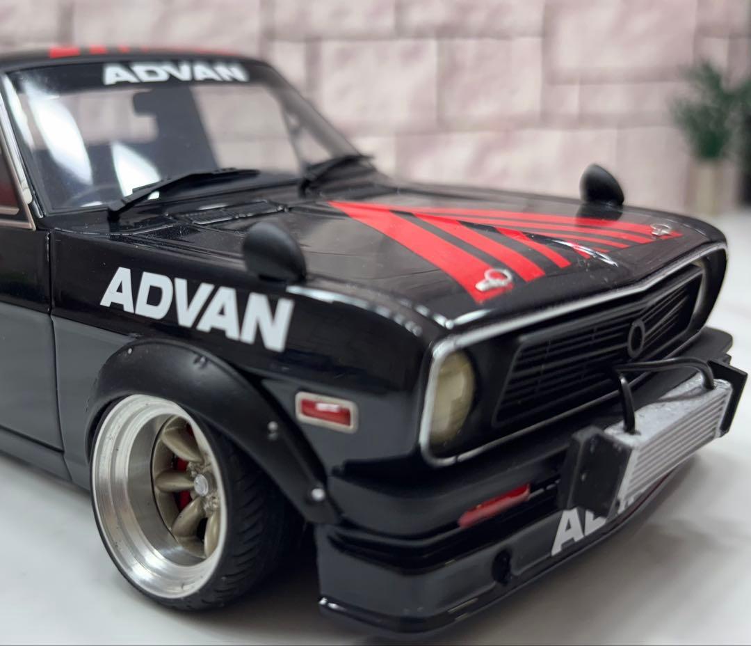 1/18 IG ADVANサニトラ ワタナベ深リムオーバーフェンダーカスタム