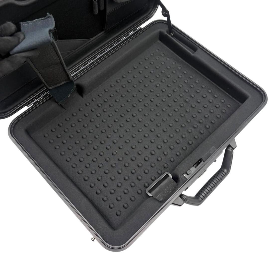 美品 ゼロハリバートン アタッシュケース 2way ビジネス ガンメタ　グレー