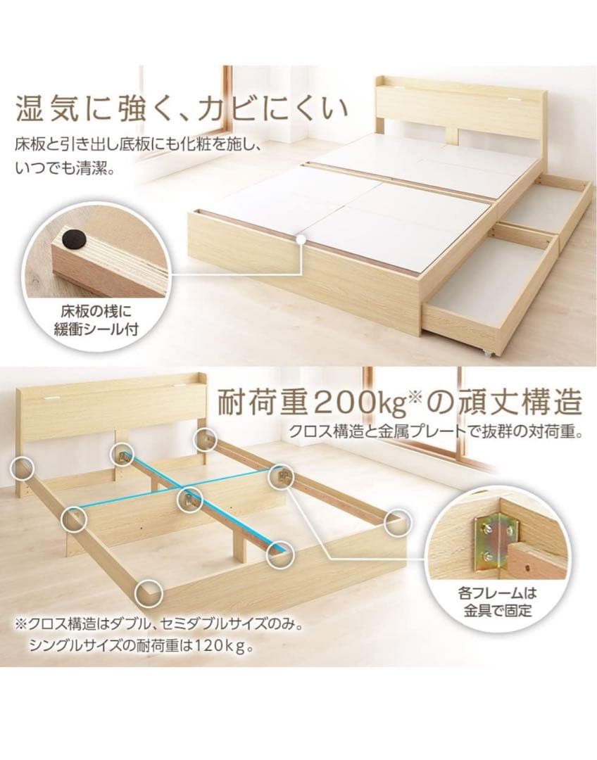 美品 お得！日時限定 埼玉県春日部 ホワイト ベッドフレーム シングルベッド