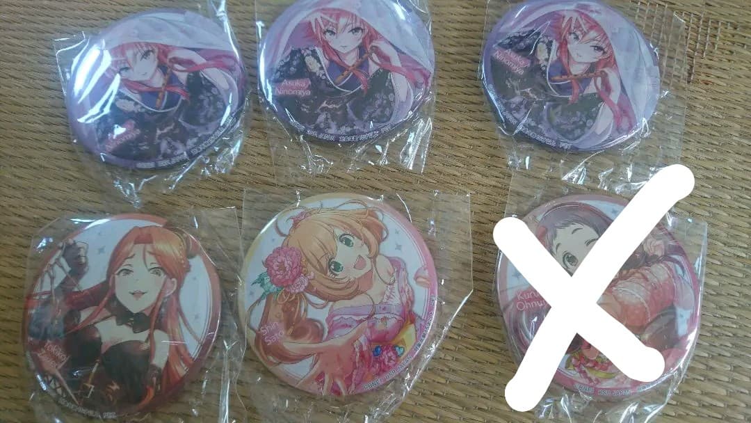 【最新の缶バッジ更新】デレステ 缶バッジ