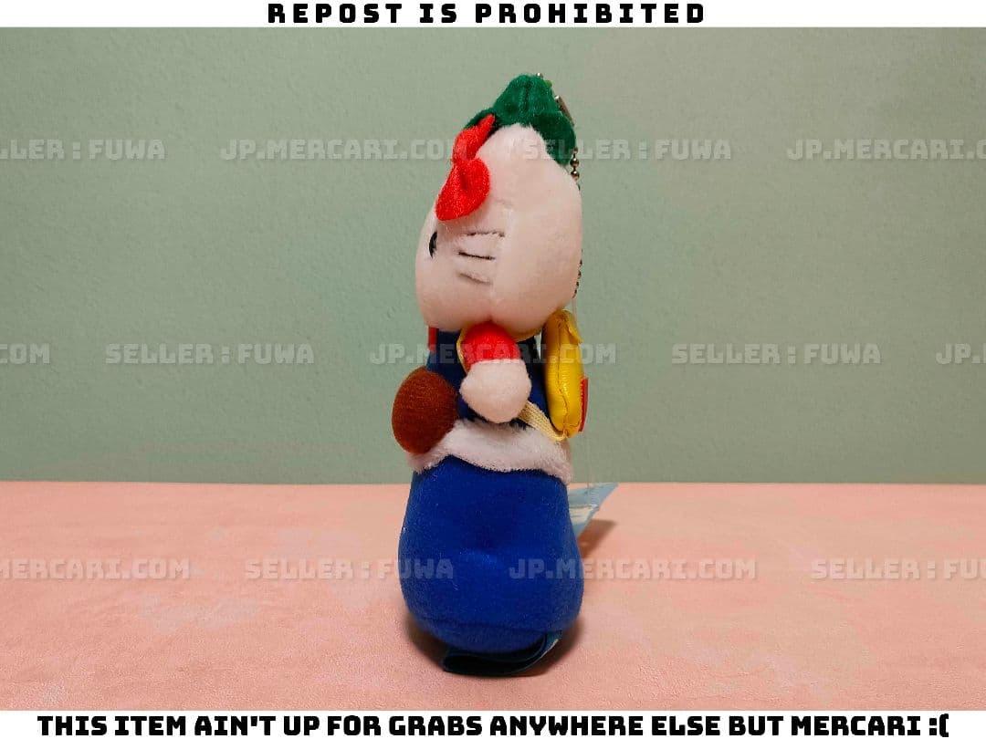 【未使用】サンリオ ご当地 ハローキティ 富士山 登山 マスコット ぬいぐるみ