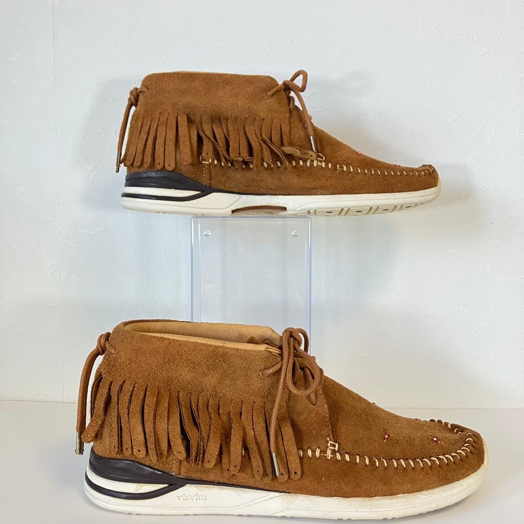 美品✨visvim ビズビム モカシン デッキシューズ スエード 30cm
