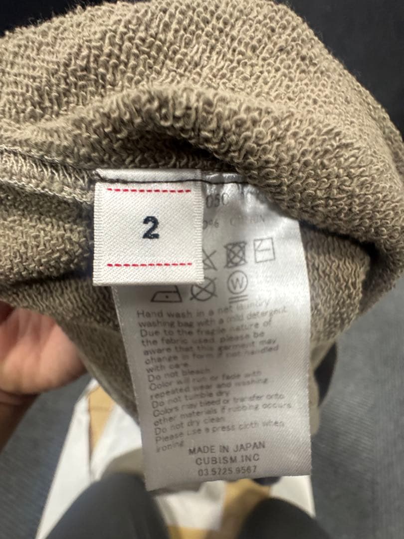 トップス visvim 19ss JUMBO HOODIE P.O N.D