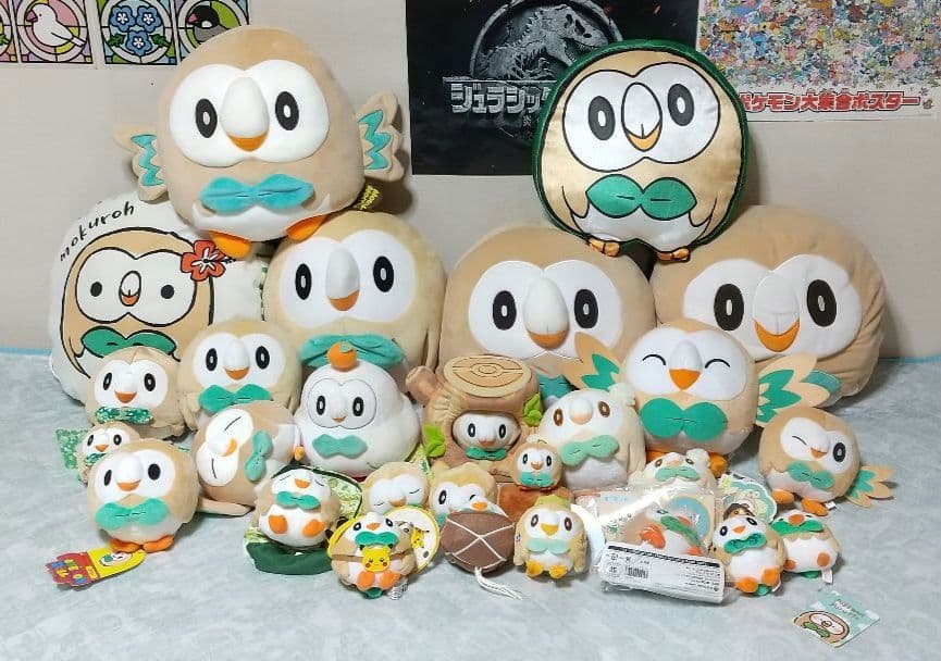 モクロー 27点 セット ぬいぐるみ マスコット ポケモン