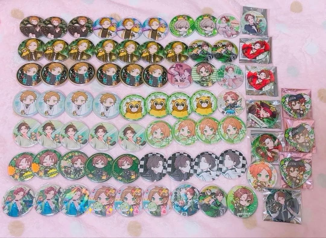 浦島坂田船 うらたぬき 缶バ 缶バッジ まとめ売り