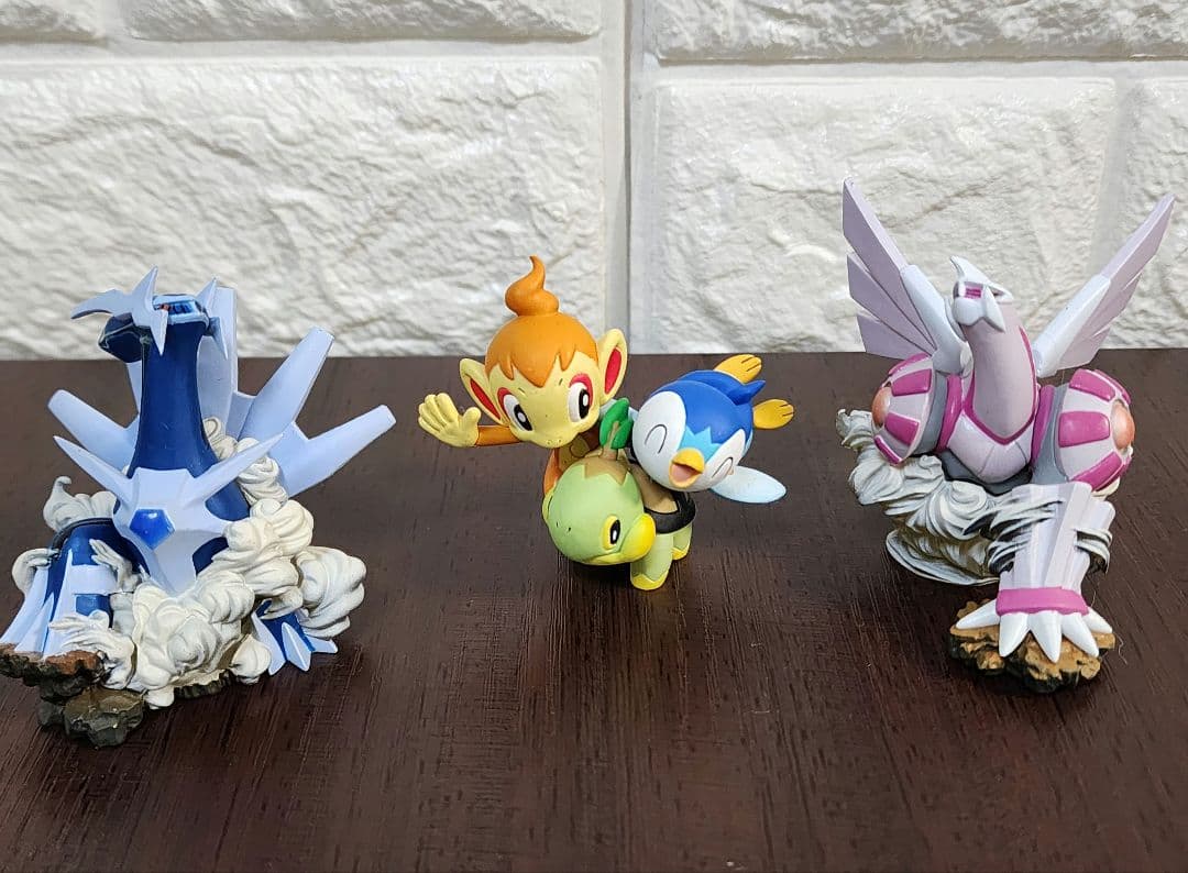 ディアルガ＆パルキア ダイヤモンドパール予約限定特典 フィギュア