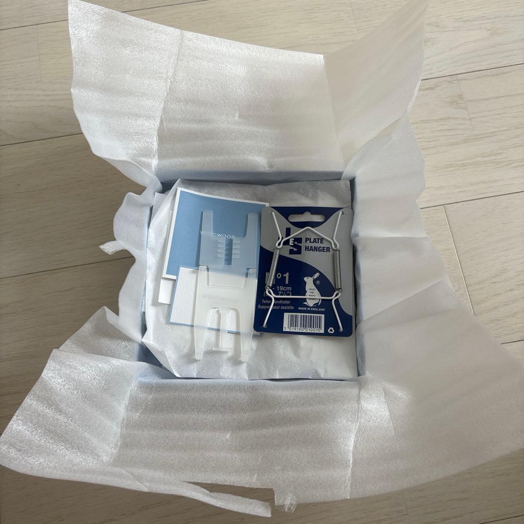 ウェッジウッド　ジャスパー 雛ドール プレート