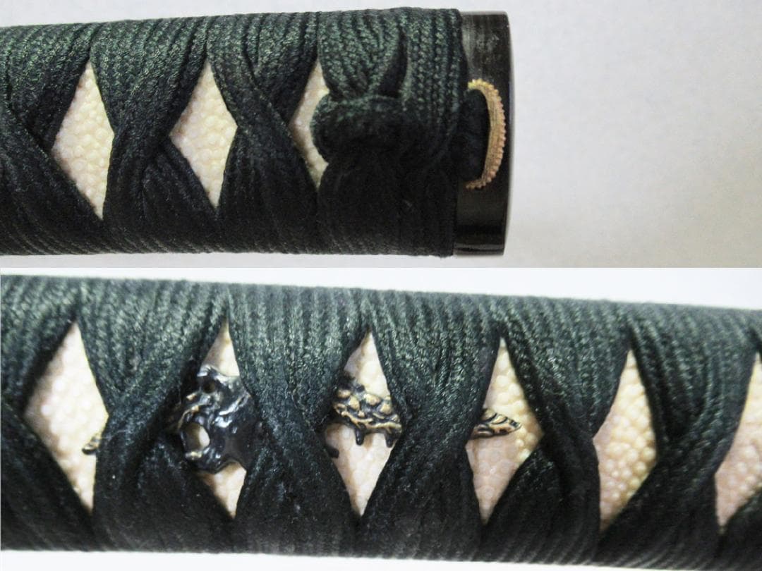 模造刀 【竹中半兵衛 家紋 真剣拵え】居合刀 71.7ｃｍ 美術刀