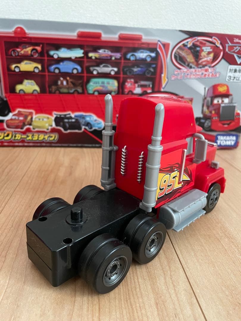たくさんのせよう！大きなマック トミカ4台付き カーズ トミカ