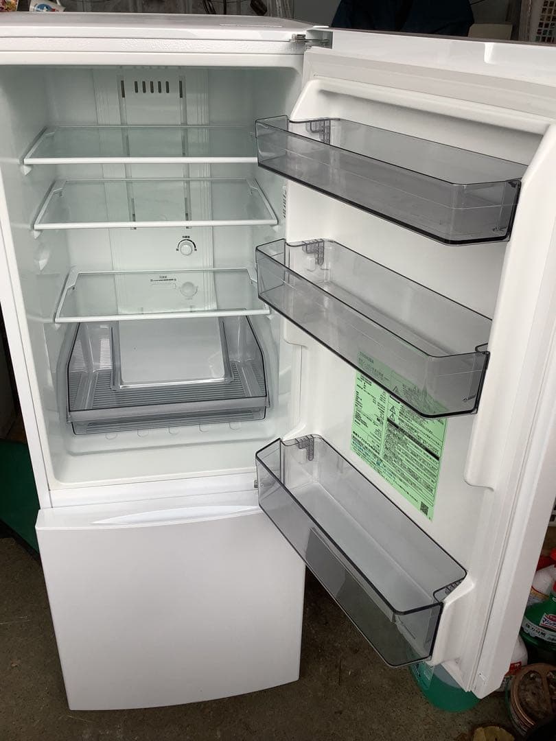 東芝 2ドア冷凍冷蔵庫 GR-T15BS(W) 2021年製