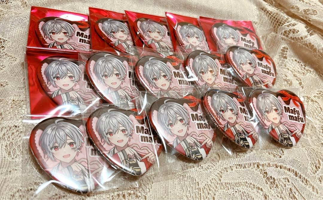 まふまふ缶バッジ 25個セット