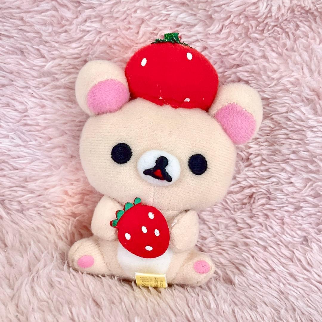 リラックマ コリラックマ いちご冠・花冠 おすわりぬいぐるみ