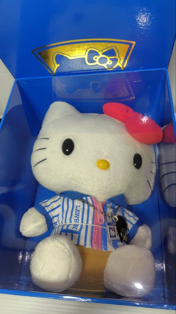 希少！　キティ×LAWSONコラボ ４０周年　ぬいぐるみ 激レア 美品