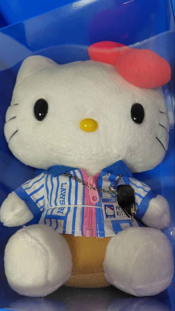希少！　キティ×LAWSONコラボ ４０周年　ぬいぐるみ 激レア 美品