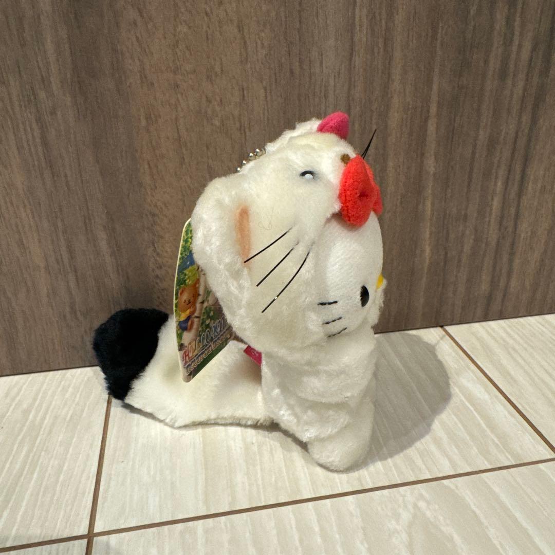 超激レア！超希少！ ご当地 ハローキティ ぬいぐるみ しっぽ 白樺湖